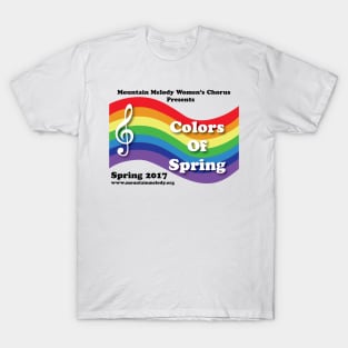 Mountain Melody's "Colors Of Spring" T-Shirt